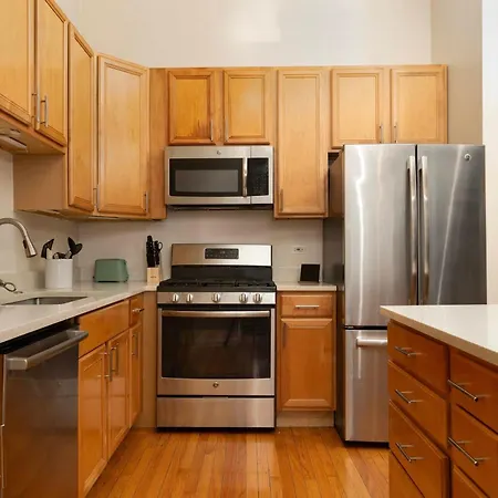Bucktown 2Br Flat Near The 606 Chicago Extérieur photo